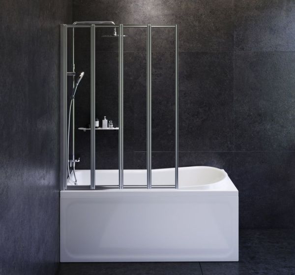 Набор AM.PM Like W80ASET-150AC: ванна 150x70 с каркасом и шторкой и душевой системой