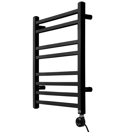 Полотенцесушитель GROIS Polo GR-002 500х600 П8 (2+2+4) RAL9005 черный матовый