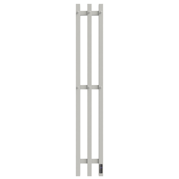 Полотенцесушитель Электрич. с/т GROIS Trio GR-128 190х1200 П3 RAL 9016 R белый матовый