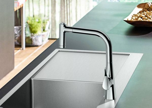 Смеситель для мойки Hansgrohe Metris 14834000