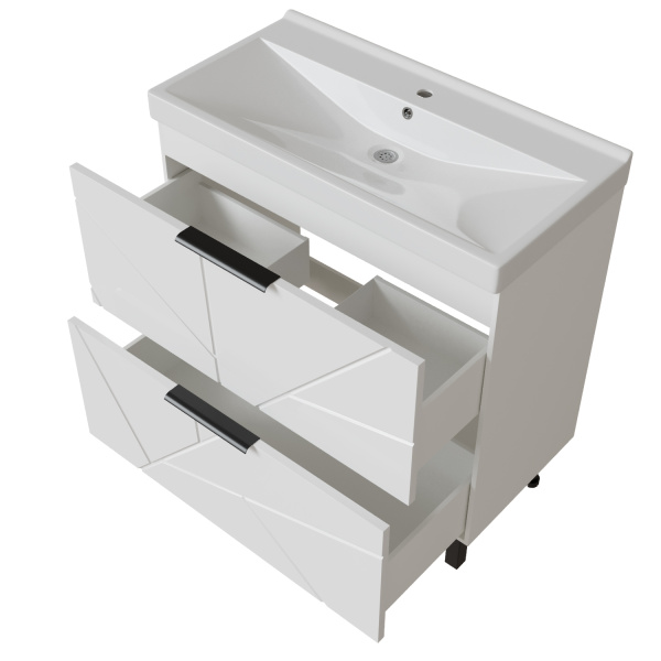 Тумба для ванной MIXLINE "Гранд-80"  под ум.Fest-80 (Sanita Lux) (553028)