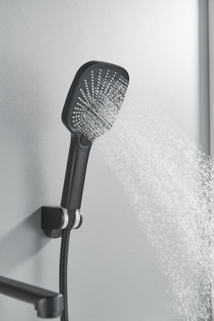 Смеситель для ванны Shevanik S8522H, черный