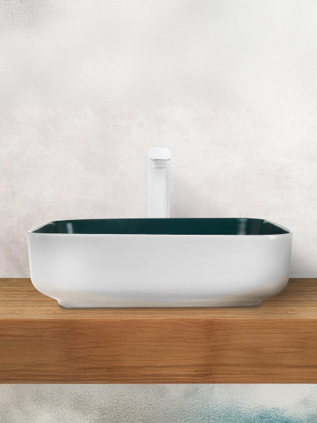 Раковина накладная WeltWasser WW SK ELBACH M2195 WG