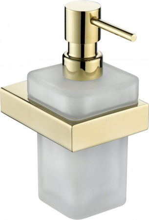 Настенный дозатор для жидкого мыло Grocenberg AC0028 (Золото глянец)
