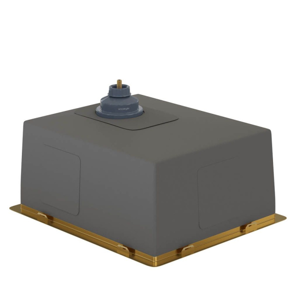 Кухонная мойка Reflexion Como RX2038GD брашированное золото