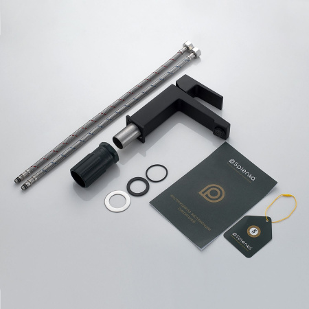 Смеситель для раковины Splenka S01.10.06, черный