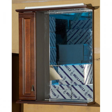 Зеркало-шкаф Misty Рим 60 L орех