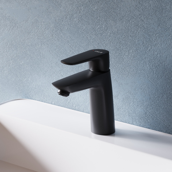 Смеситель для умывальника Dorff D40102122 Prime new, черный