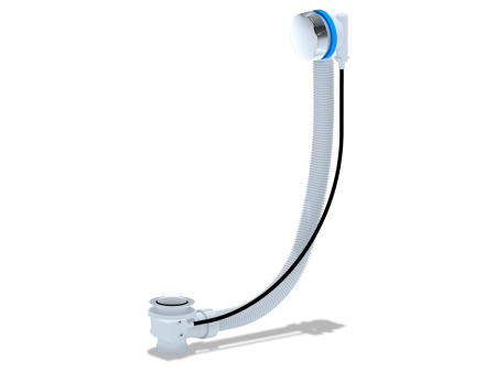 Перелив для ванны Taliente Ани пласт EM301 полуавтомат 580мм