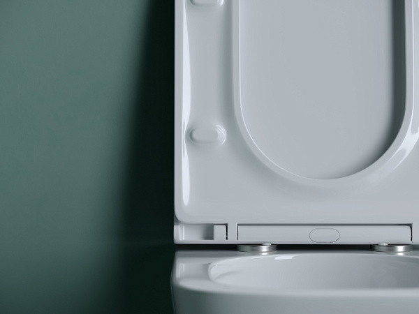 Подвесной унитаз Union безободковый, смыв торнадо CERAMICANOVA CN4009T