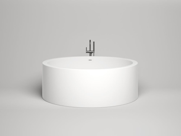 Ванна отдельностоящая Salini ISOLA 200x200 покраска по RAL полностью, S-Sense, глянцевый 101111GF