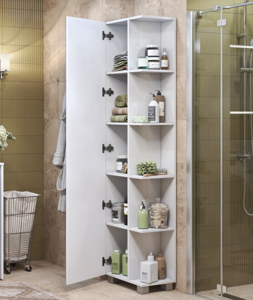 Пенал для ванной комнаты (44,8см) VIGO Urban pn.URB.45, белый