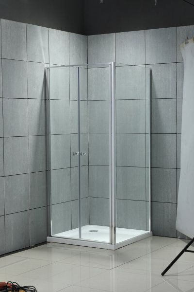 Душевой уголок Roxen Lima 55070-90 (90х90) стекла прозрачные/профиль хром