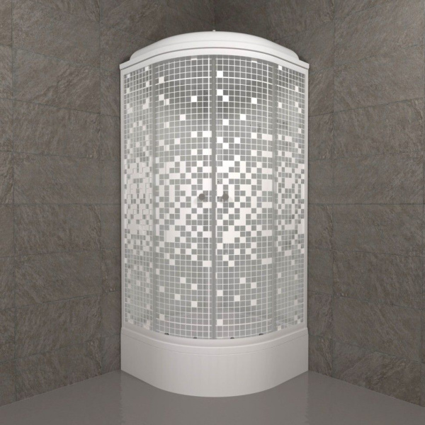 Душевая кабина Тритон Щ0000027250  Мозаика 90*90 В (ДН4)