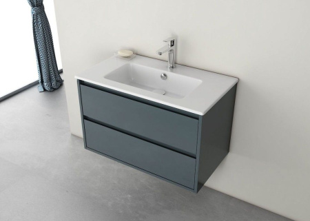 Раковина ISVEA SistemaT накладная 1015*465*140 1 цвет белый 10SL50101SV