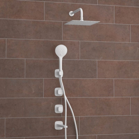 A9551.267.316.146.254.328.156.155 Встраиваемый комплект для ванны WasserKRAFT с верхней душевой насадкой, лейкой