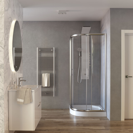 Душевой уголок Taliente TA-09091-1CP 90х90 стекло прозрачное 6 мм