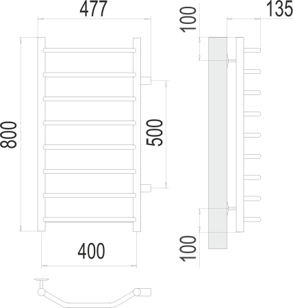 TERMINUS Виктория П8 400х800 бп500