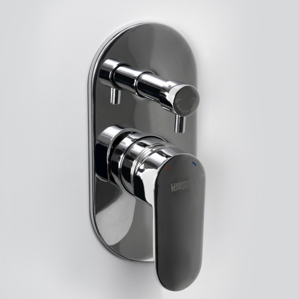 Смеситель скрытого монтажа Wasserkraft Donau 5341 для ванны и душа