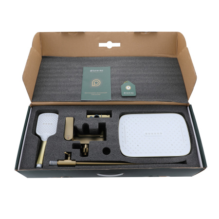 Душевая система Splenka S31.24.03, сатин золотой