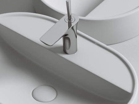 Умывальник накладной Ceramicanova Element 600*400*125мм, Белый, CN6035