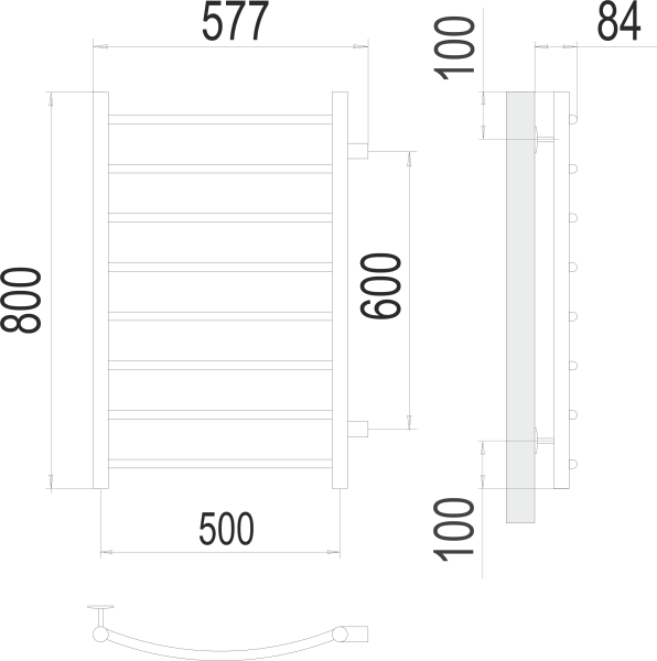 TERMINUS Классик П8 500х800 бп600