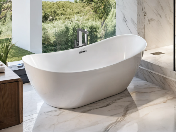 Ванна NEMI170II акриловая отдельностоящая Ceruttispa (1700x740x730)