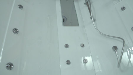 Душевая кабина Timo Lux T-7735 Clean Glass  135*135*230, турецкая баня хамам