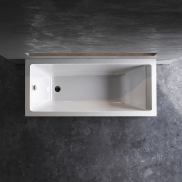 W93A-160-070W-A Gem, Ванна акриловая AM.PM 160x70 см