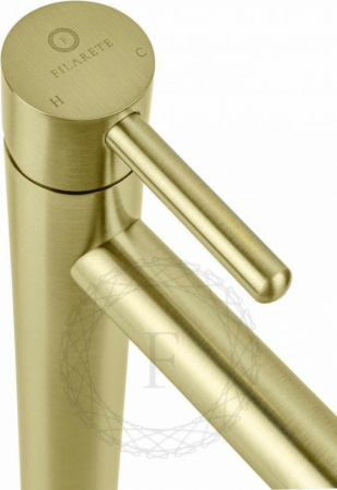 Cмеситель для раковины FILARETE Roun FL6020 (Матовое золото)