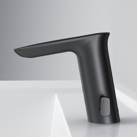 F50A02322 Inspire V2.0 Смеситель для умывальника AM.PM сенсорный, черный.