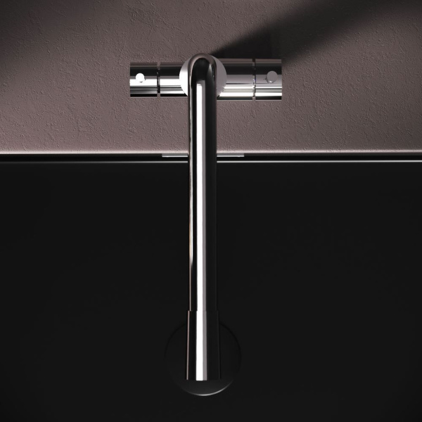 F85B05700 X-Joy S, Смеситель для кухни AM.PM с L-изливом с каналом для питьевой воды, хром