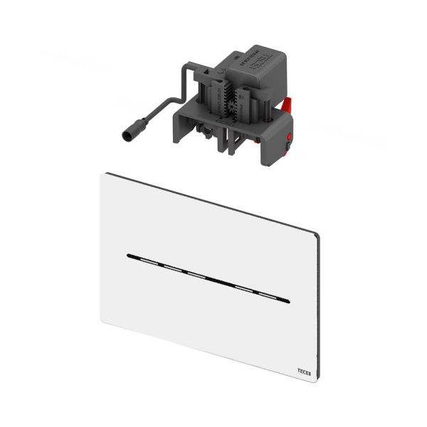 Электронная панель смыва TECE TECEsolid с бесконтактной активацией, батарея 6 В Белый матовый 9240463