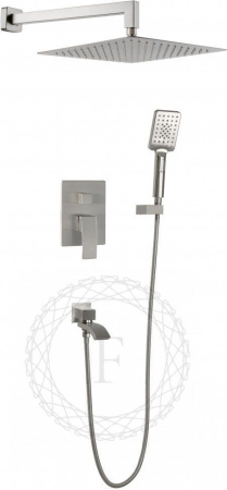Душевая система скрытого монтажа FILARETE Waterfall FL1010 (Никель)