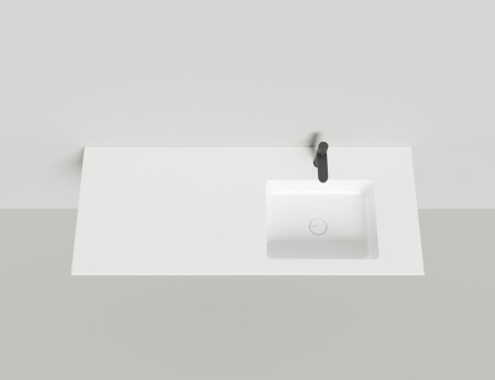 Раковина столешница Salini ONDA PLUS, белый, 1402203MN