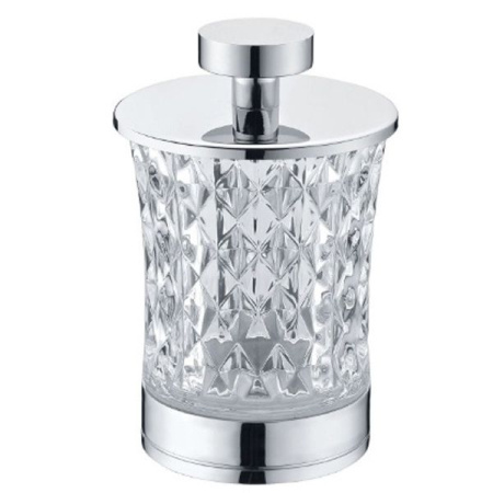 Стакан для ватных дисков Boheme 10216 Хром