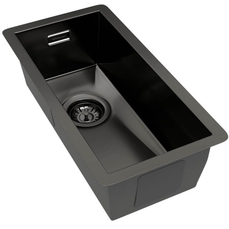 Кухонная мойка Reflexion Como RX2022BL оружейная сталь