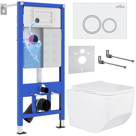 Комплект 6 в 1 Roxen StounFix Dual Fresh 506177 (состоит из: 710200, Santi 410260W, 530145-01)