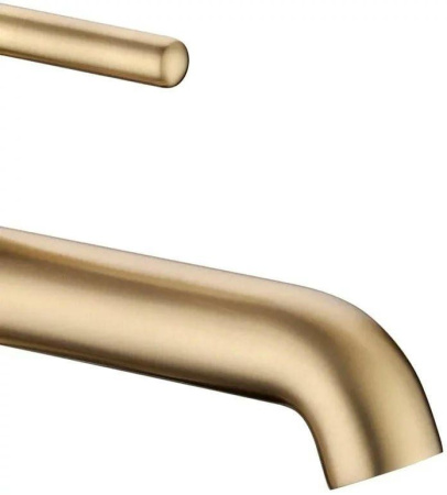 Смеситель для раковины стандартный Grocenberg GB2099 Золото матовый