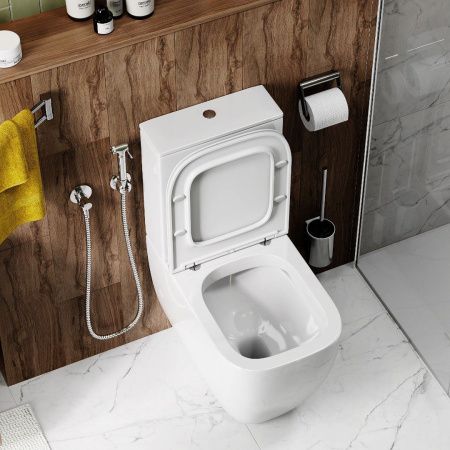 Унитаз CHIKA напольный безободковый высокий Cerutti SPA CT8708