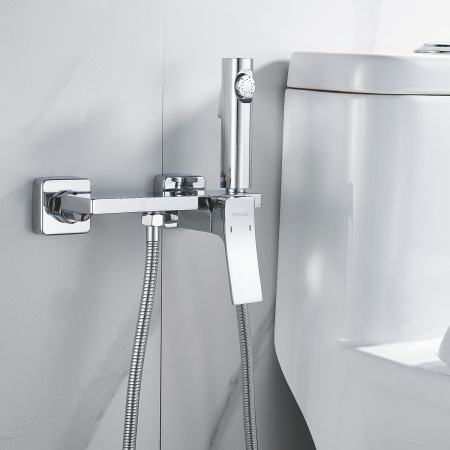 Гигиенический душ со смесителем Shevanik S6105-1, хром