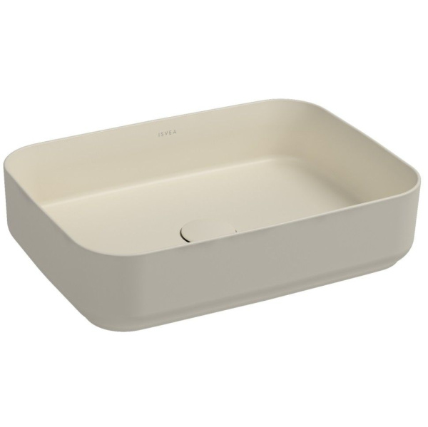 Раковина ISVEA Infinity накладная 500*360*120 цвет слоновая кость матовый 10NF65050SV-2K