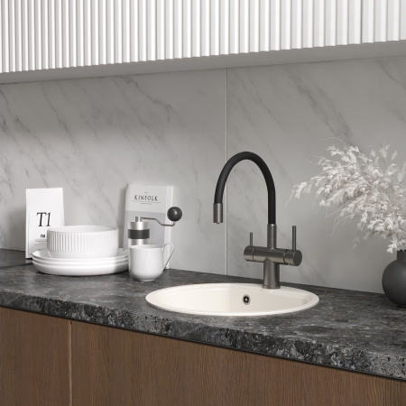 Кухонная мойка Reflexion Start RX0844WH, белый