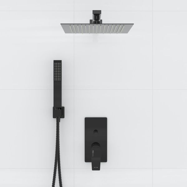 A66209 Встраиваемый комплект для душа WasserKRAFT с верхней душевой насадкой и лейкой