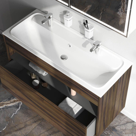 M8FFUX1201OF Func База под раковину AM.PM, 1 ящик (pull-out), 120 см, цвет дерево текстурир-ое