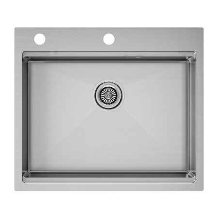 Мойка Paulmark KRONER-PRO 59 PM705951-BS 510х590х200 мм, нержавеющая сталь, нержавеющая сталь