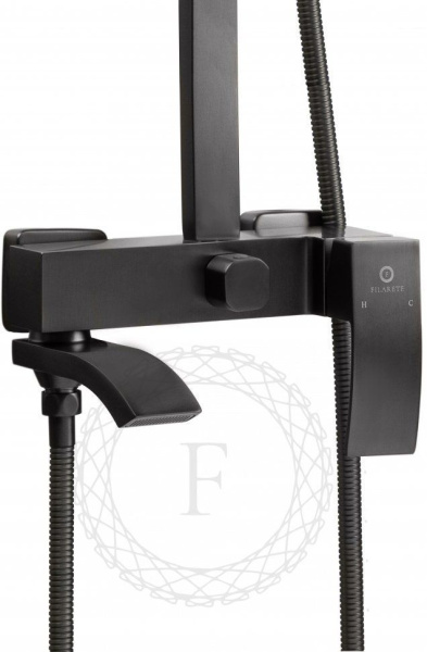 Душевая система FILARETE Waterfall FL2010 (Графит)