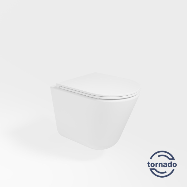Унитаз подвесной Vincea Tornado Vito VT1-23T, ультратонкое soft-close сиденье