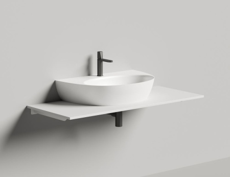 Раковина накладная Salini ALDA WALL 03 покраска по RAL полностью, 140313GF