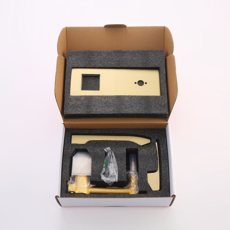 Смеситель для раковины встраиваемый Raglo R01.11.03, золотой сатин